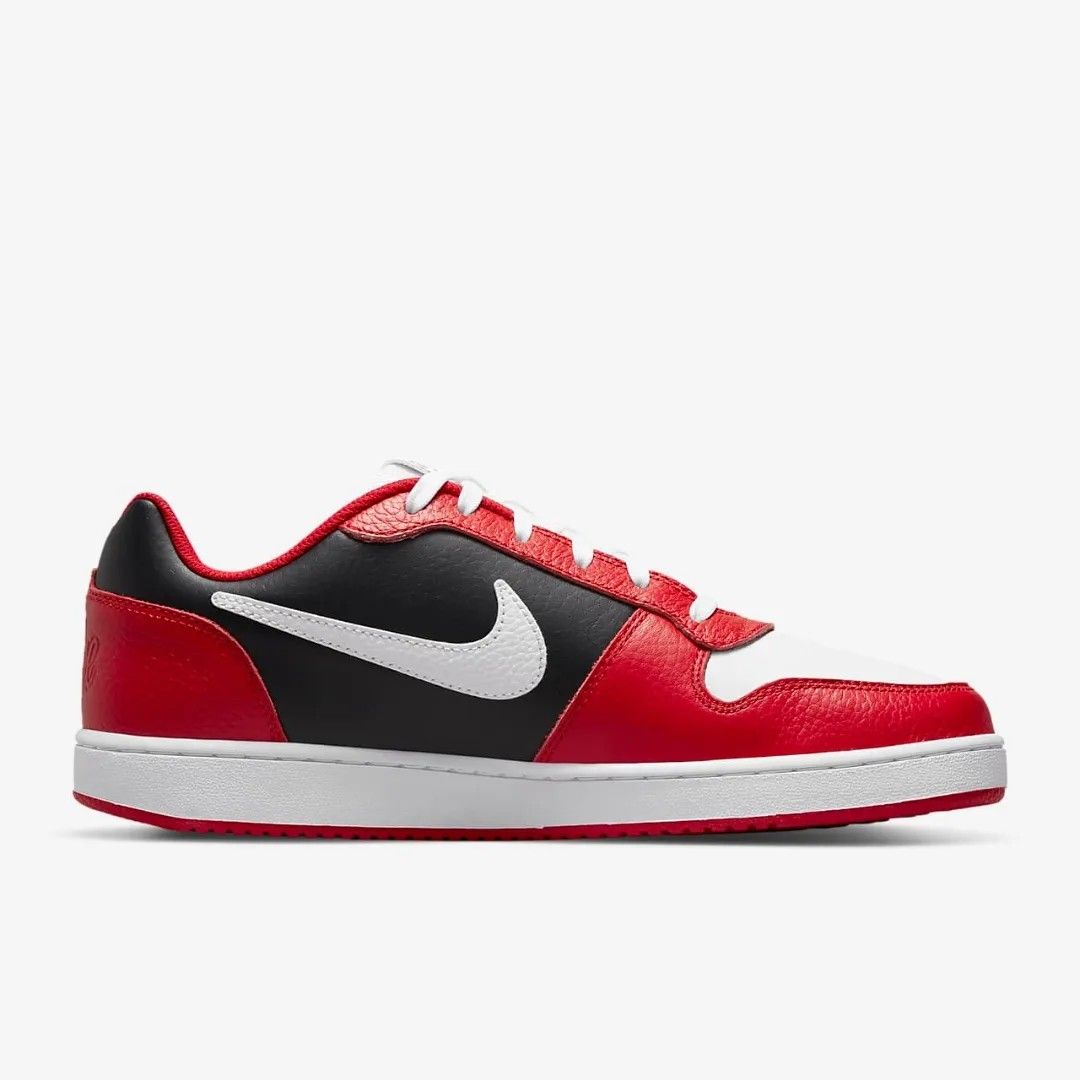 Nike ebernon black and red 2025