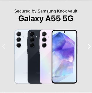 Samsung galaxy A55 5g  free buds fe / travel adapter