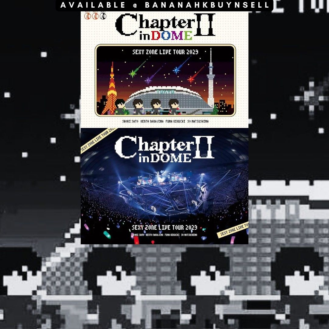 ChapterⅡ 通常盤 Amazon.co.jp: SEXY ZONE LIVE TOUR 2023 ChapterⅡ in DOME