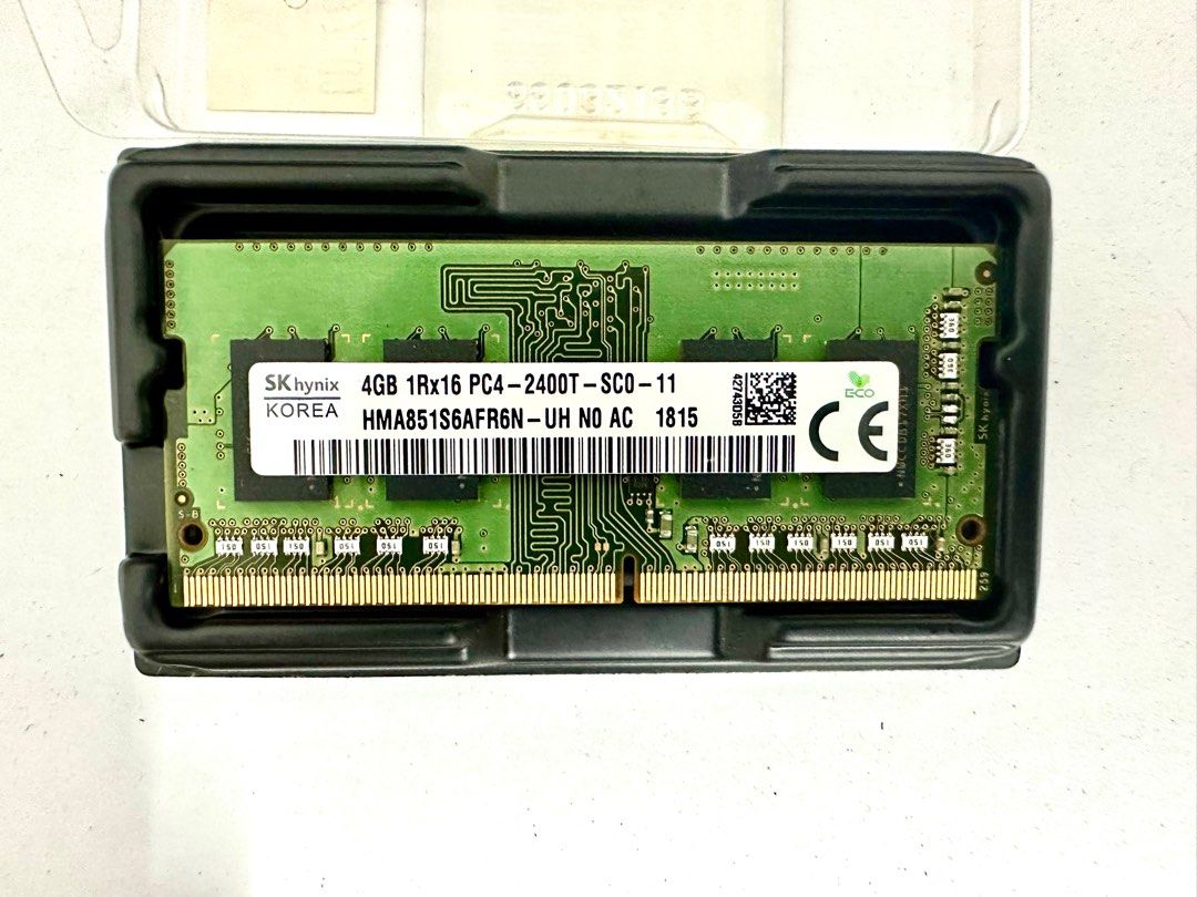 SkHynix 4GB DDR4 2400MHz RAM, TV & Home Appliances, Electrical ...