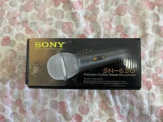 SONY SN-630 Karaoke DYNAMIC Wired High-End Microphone