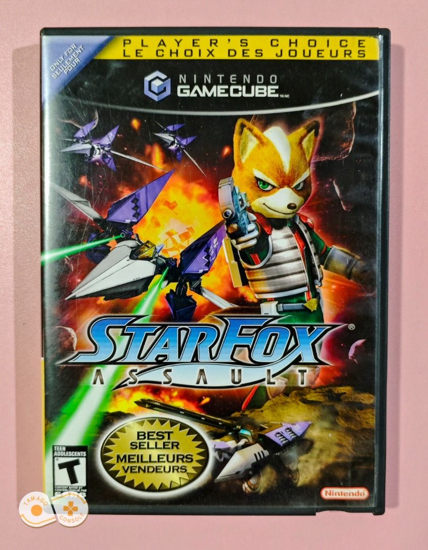 Star Fox Assault - [GameCube Game] [NTSC / ENGLISH Language] (Category: Nintendo) located in Santa Rosa. Submitted by TamagoConsoles (Listing ID 1297165955, Image 1). Description: Star Fox Assault - [GameCube Game] [NTSC / ENGLISH Language] Includes: - Case - Game Disc - Manual Another high quality item sold by Tamago Consoles. All our items are listed with great care. We take pride in offering accurate listings, so that buyers receive what is ex