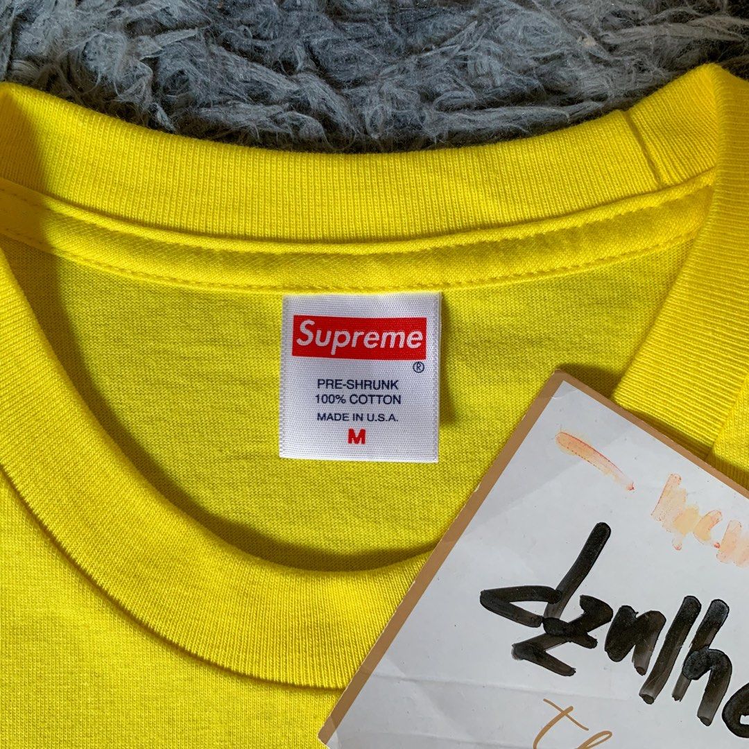 Supreme Chrome Logo Tee, Men's Fashion, Tops & Sets, Tshirts ...