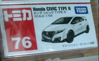 Tomica 76 Honda Civic Type R (White)