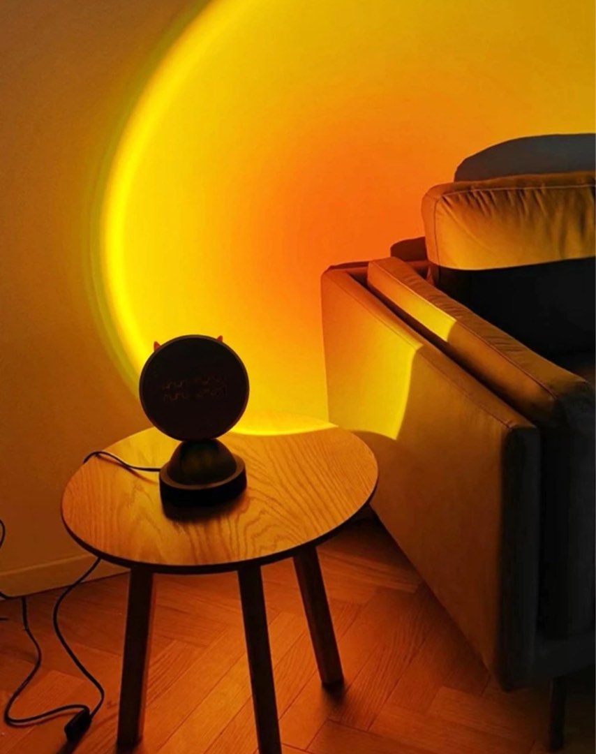 USB sunset light with remote control, Furniture & Home Living, Lighting ...