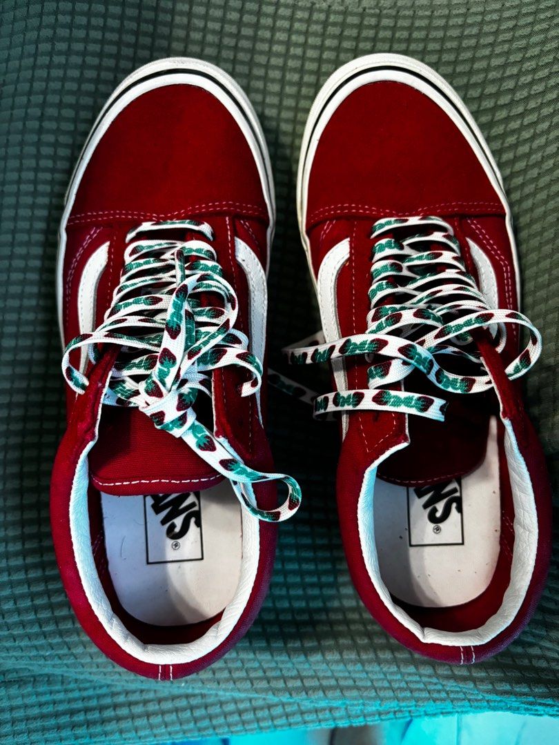 Vans Oldskool Strawberry Edition Luxury Sneakers Footwear on Carousell