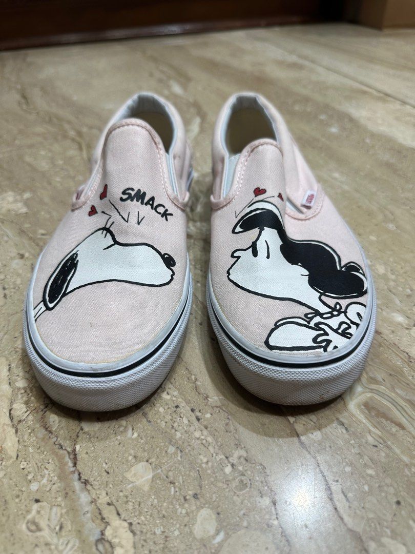 Vans Peanuts Snoopy Slip Ons Snoopy And Lucy Vans Womens Vans X
