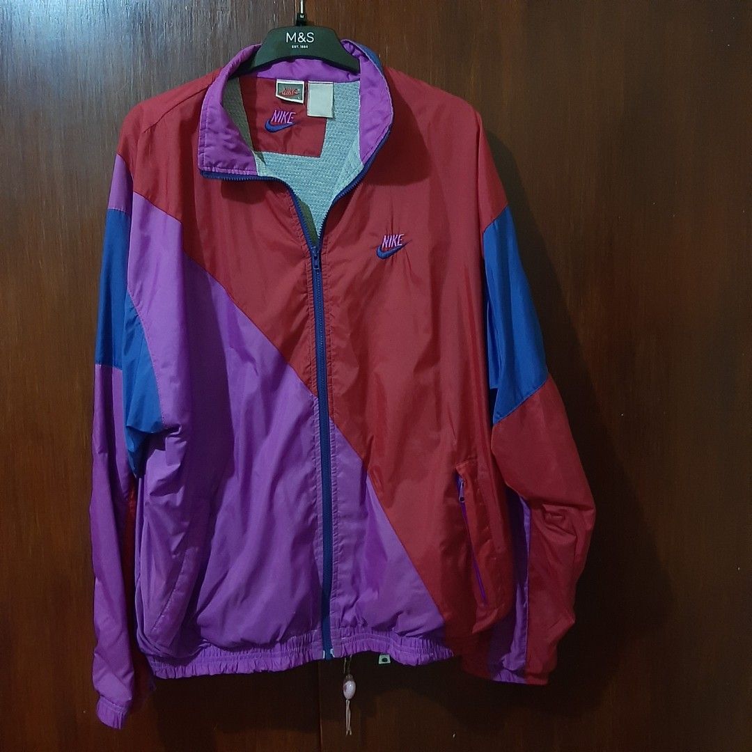 WINDBREAKER NIKE VINTAGE 80's COLORBLOCK