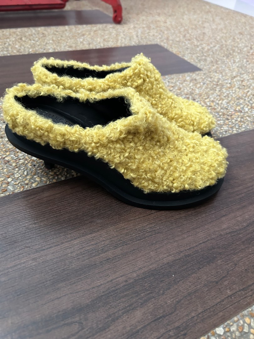 Furry kitten heels online