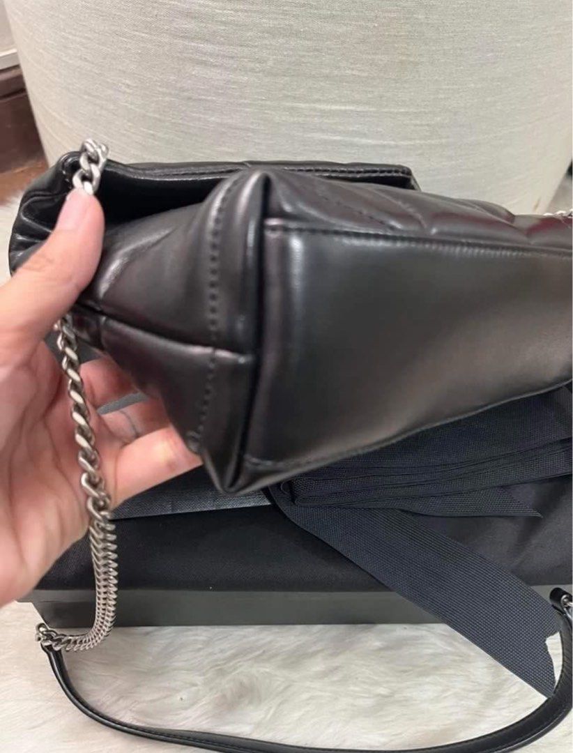 YSL Lou Lou Puffer Toy (Category: Luxury Bags & Wallets) located in Taguig. Submitted by great.deals21 (Listing ID 1297198812, Image 3). Description: Authentic. Comes with paper bag, box, ribbon, receipt cards Bought in Hawaii.