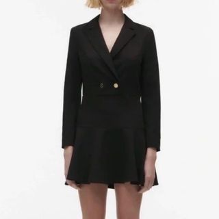 Zara Blazer Black Dress