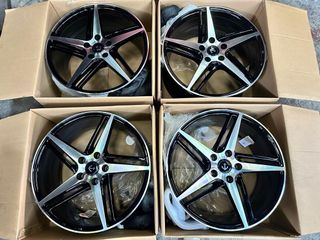 18” Top Classic code BX05 mags 5Holes pcd 112 Fit territory/Benz