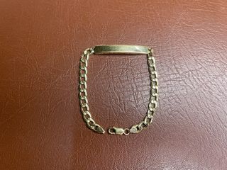 18k Gold ID Bracelet