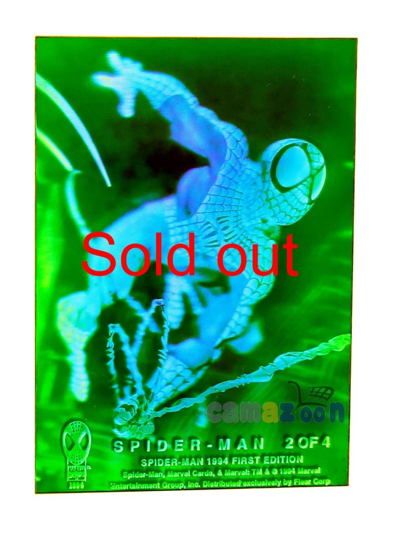 1994 Fleer Marvel Cards The Amazing Spider-Man - Holograms - Green #1 ,  , , - Carousell