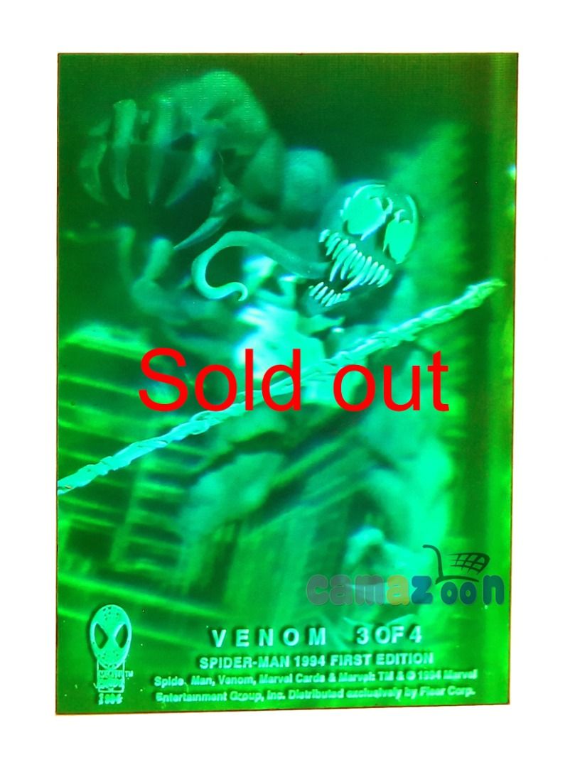 1994 Fleer Marvel Cards The Amazing Spider-Man - Holograms - Green #1 ,  , , - Carousell