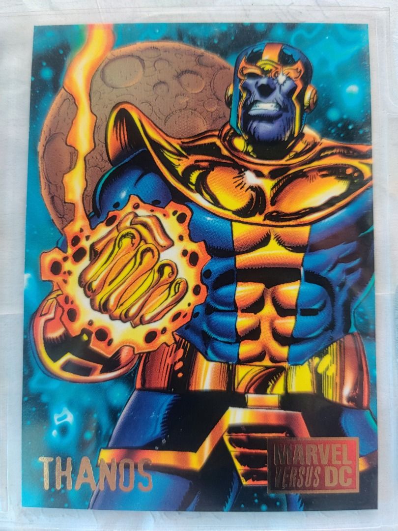 1995 Marvel versus DC Thanos (Category: Comics & Manga) located in Kawit. Submitted by ryuko.matoi (Listing ID 1297240646, Image 1). Description: 1995 Marvel versus DC Thanos No reply means not interested No trade/swaps No reservation MOP - BDO & Cash Pick up location: Rosedale Residences, Barangay San Sebastian, Kawit Cavite..