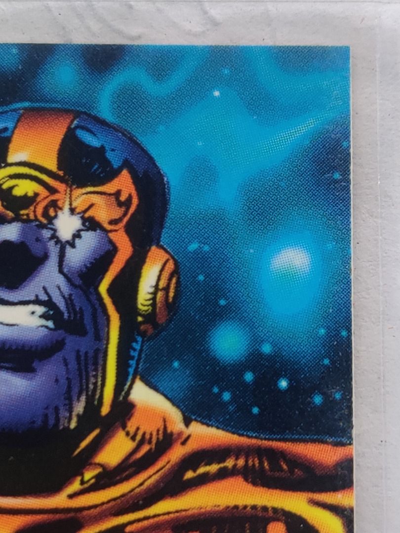 1995 Marvel versus DC Thanos (Category: Comics & Manga) located in Kawit. Submitted by ryuko.matoi (Listing ID 1297240646, Image 3). Description: 1995 Marvel versus DC Thanos No reply means not interested No trade/swaps No reservation MOP - BDO & Cash Pick up location: Rosedale Residences, Barangay San Sebastian, Kawit Cavite..
