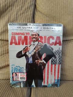4K Blu-ray Coming To America Steelbook