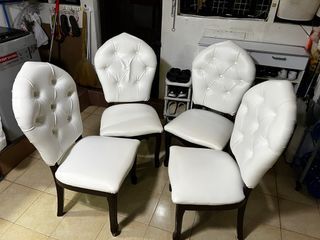 4pcs Set Dining Chair (upholstered and pure molave wood)
