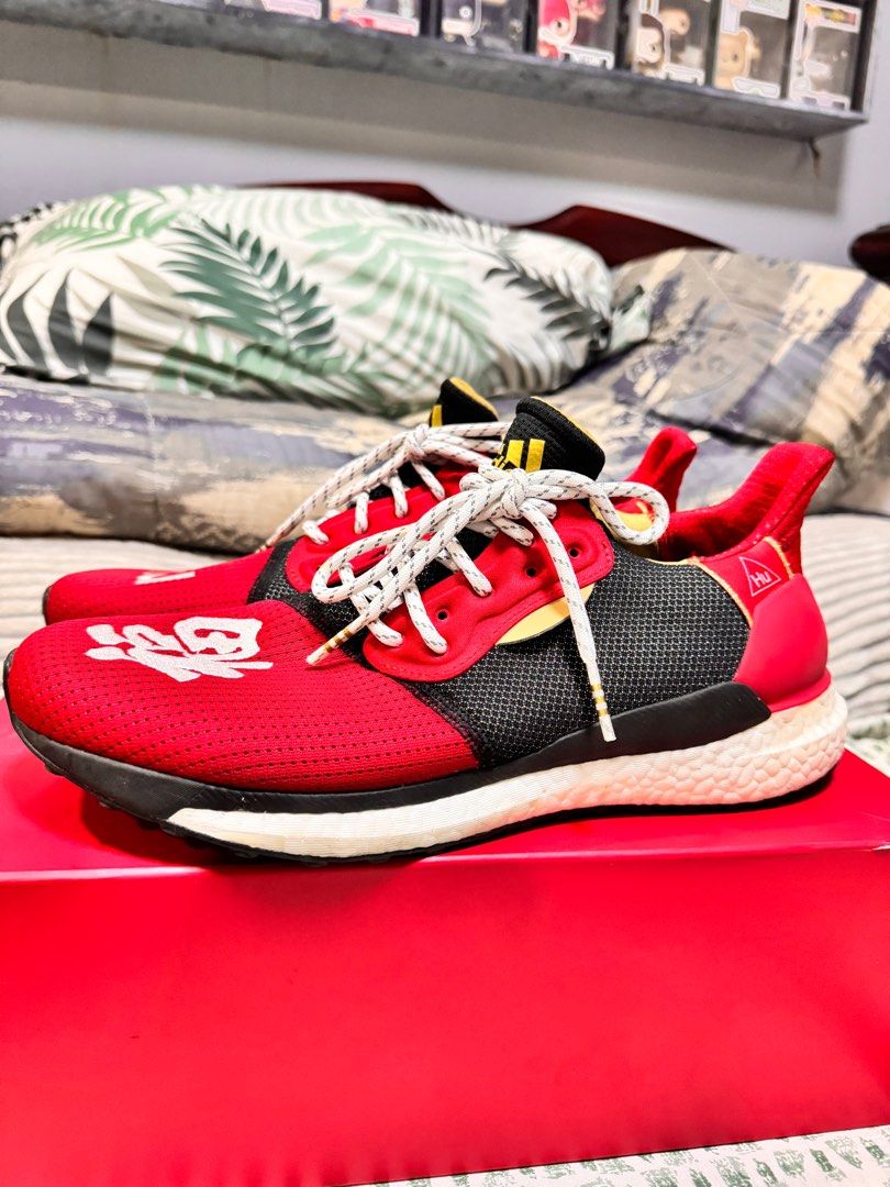 Adidas Solar HU Glide Chinese New Year Men s Fashion Footwear Casual Shoes on Carousell