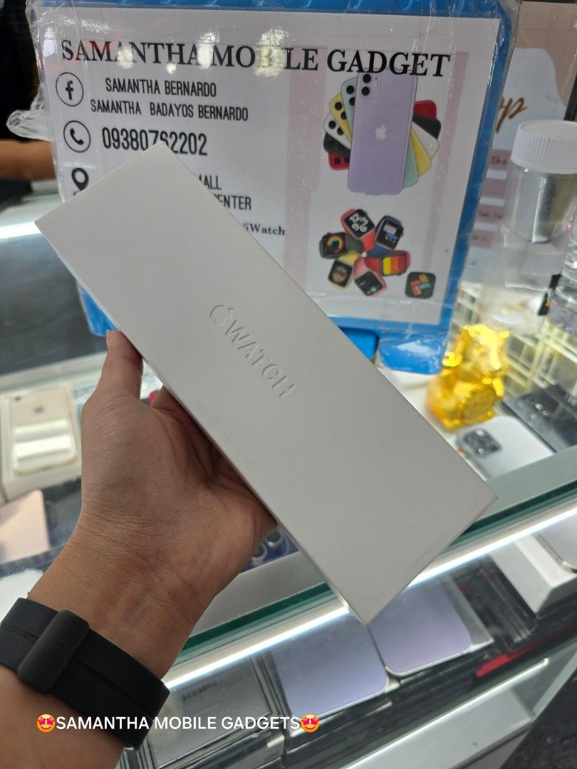 Apple Watch Series 9 45mm (Category: Wearables & Smart Watches) located in Manila. Submitted by lenweltong05295 (Listing ID 1297297332, Image 1). Description: Apple Watch Series 9 45mm Brandnew Sealed with Warranty Onhand Stock .