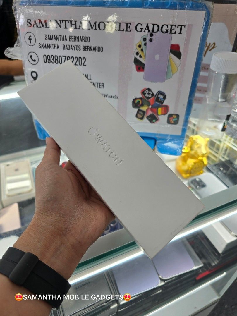 Apple Watch Series 9 45mm (Category: Wearables & Smart Watches) located in Manila. Submitted by lenweltong05295 (Listing ID 1297297332, Image 2). Description: Apple Watch Series 9 45mm Brandnew Sealed with Warranty Onhand Stock .