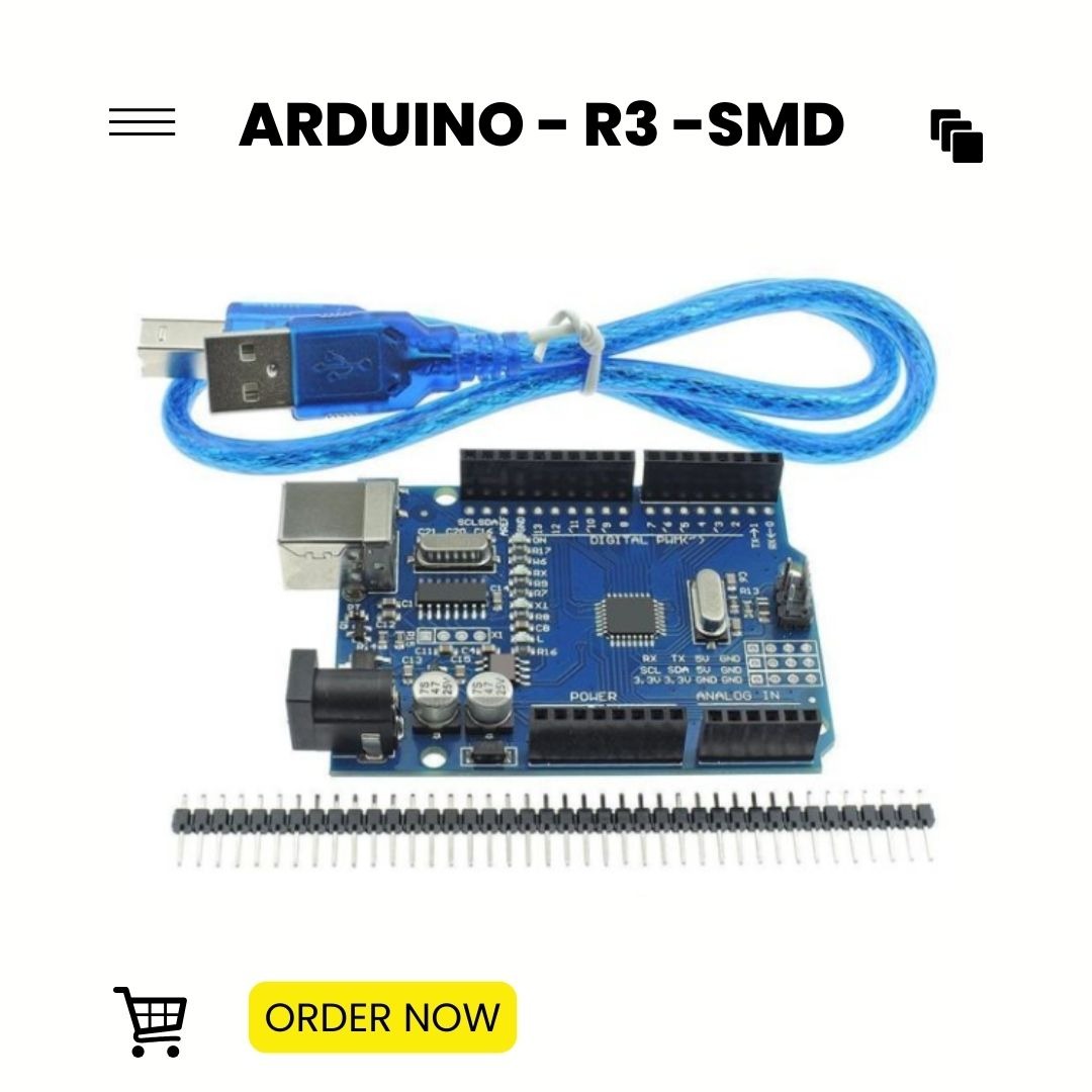 Arduino Uno Compatible Board (Rev. 3 SMD Microprocessor, Computers ...