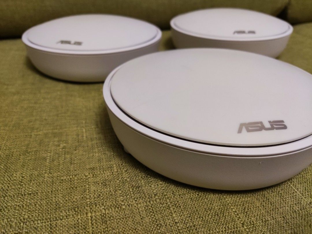 Asus lyra AC2200 Mesh Router Trio (3 units), 電腦＆科技, 電腦周邊及配件, Wifi及上網相關 ...