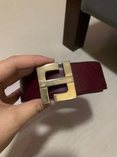 Authentic vintage Fendi buckle belt