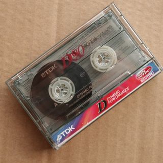 Blank Cassette Tape - TDK D90 [0001-0001]