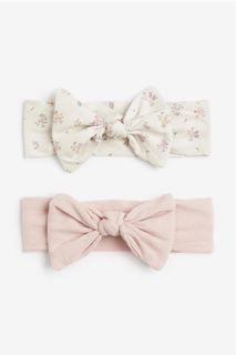 BRAND NEW   H&M 2-pack Bow-Detail Hairbands
