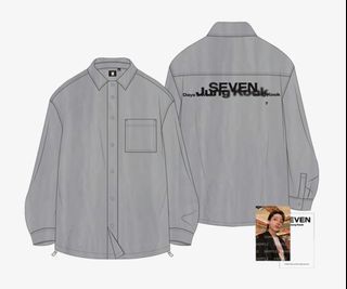 BTS Jungkook: SEVEN Merch - Shirt (Tingi)