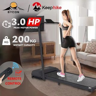 BYCON Treadmill，3.0HP LED Electric Treadmill with remote control Flat Treadmill,1-6KM/H walking pad treadmill home foldable treadmill，Portable Treadmill【TOP SALE+Same day delivery + COD】