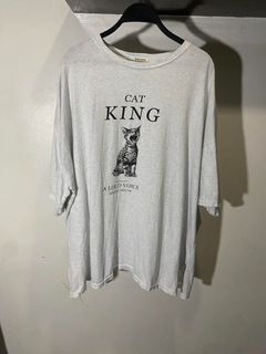 Cat King Oversized Vintage Boxy shirt