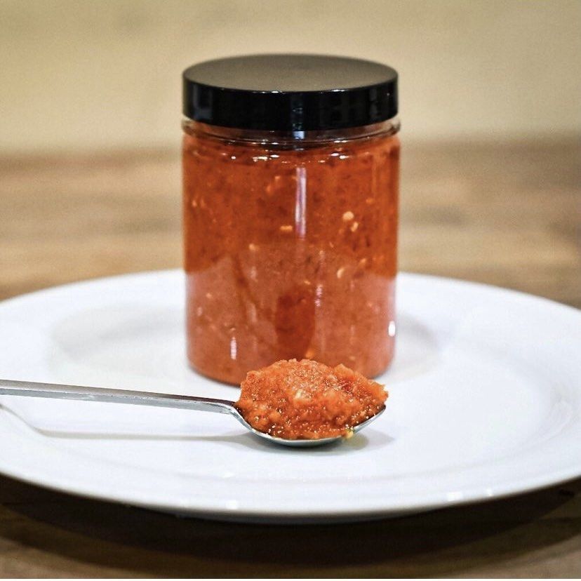 Chilli paste (Category: Spice & Seasoning) located in Singapore. Submitted by allysgourmet (Listing ID 1297247768, Image 2). Description: 2 chilli pastes for all you chilli lovers out there! 1. Hainanese Style Chilli Paste: $7 per bottle; $19 for 3 bottles The perfect accompaniment to your favourite chicken rice and any Asian cuisine. About 230g a bottle. Chilli paste good for 2 weeks in the chiller (if it lasts that long!) and up to 6 months in 