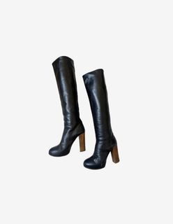 Chloè knee-length leather boots
