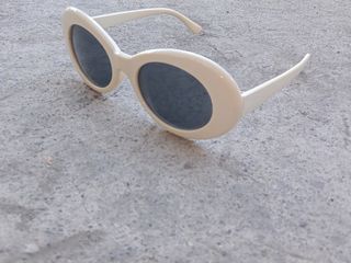 Christian Roth Womens Kurt Cobain Oval Sunglasses