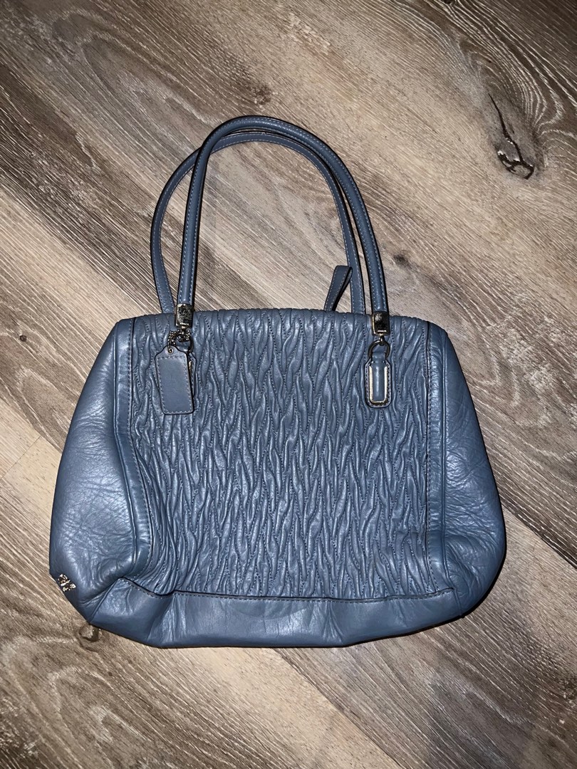 Coach genuine leather handbags hot sale