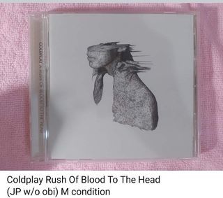 Coldplay Rush Of Blood To The Head CD (unsealed)