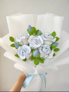 Crochet Flower Bouquet Handmade Gift Ideas