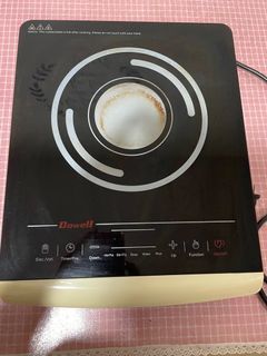 Defective Dowell induction cooker