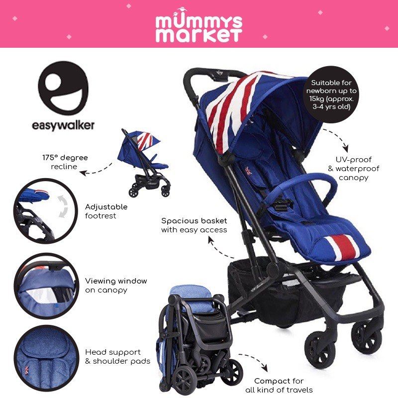 Easywalker Buggy Mini Xs Mini Xs Stroller Top