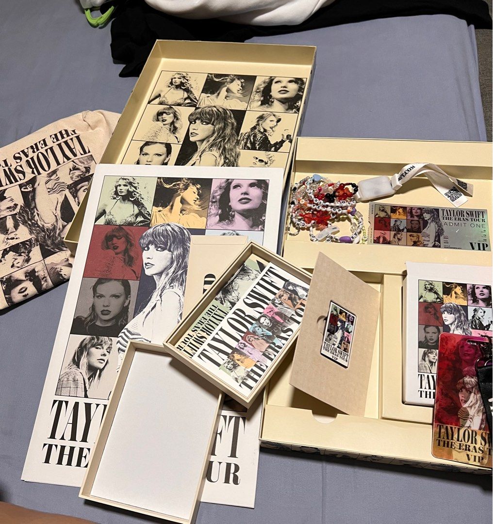 Eras Tour VIP Merch (Category: Events Tickets) located in Taytay. Submitted by jadelejano (Listing ID 1297263137, Image 3). Description: RFS: Need cash for hospital bills. Dm for video proof.