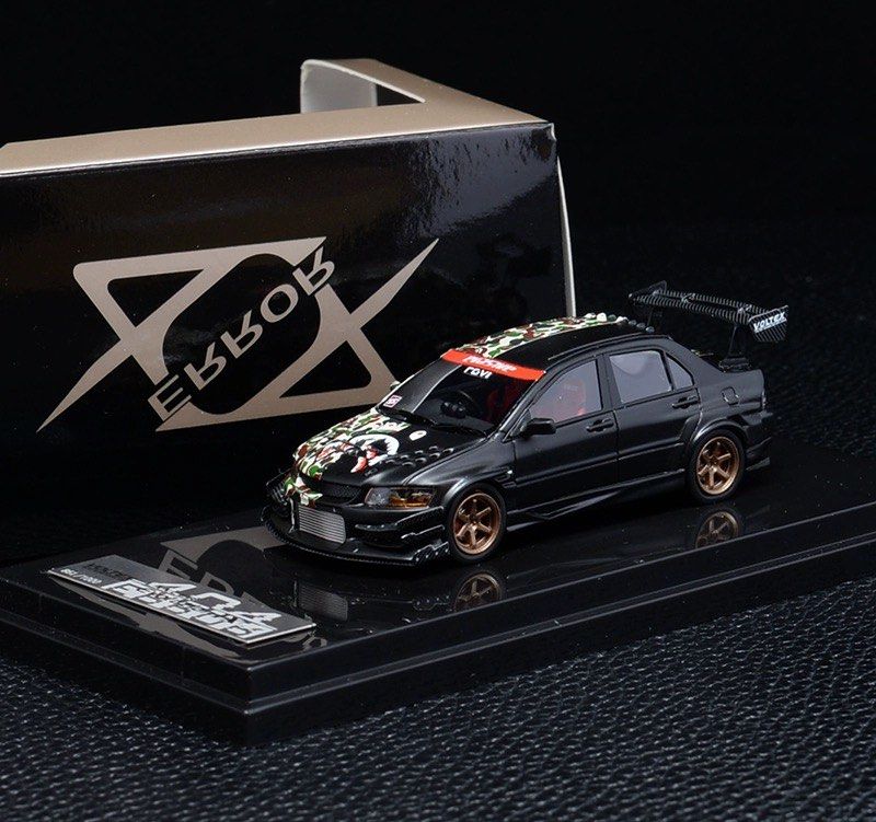 1/64 Error 404 Mitsubishi lancer evolution IX Bape edition
