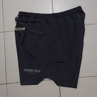 Essentials fear of god nylon short reflective complete tags