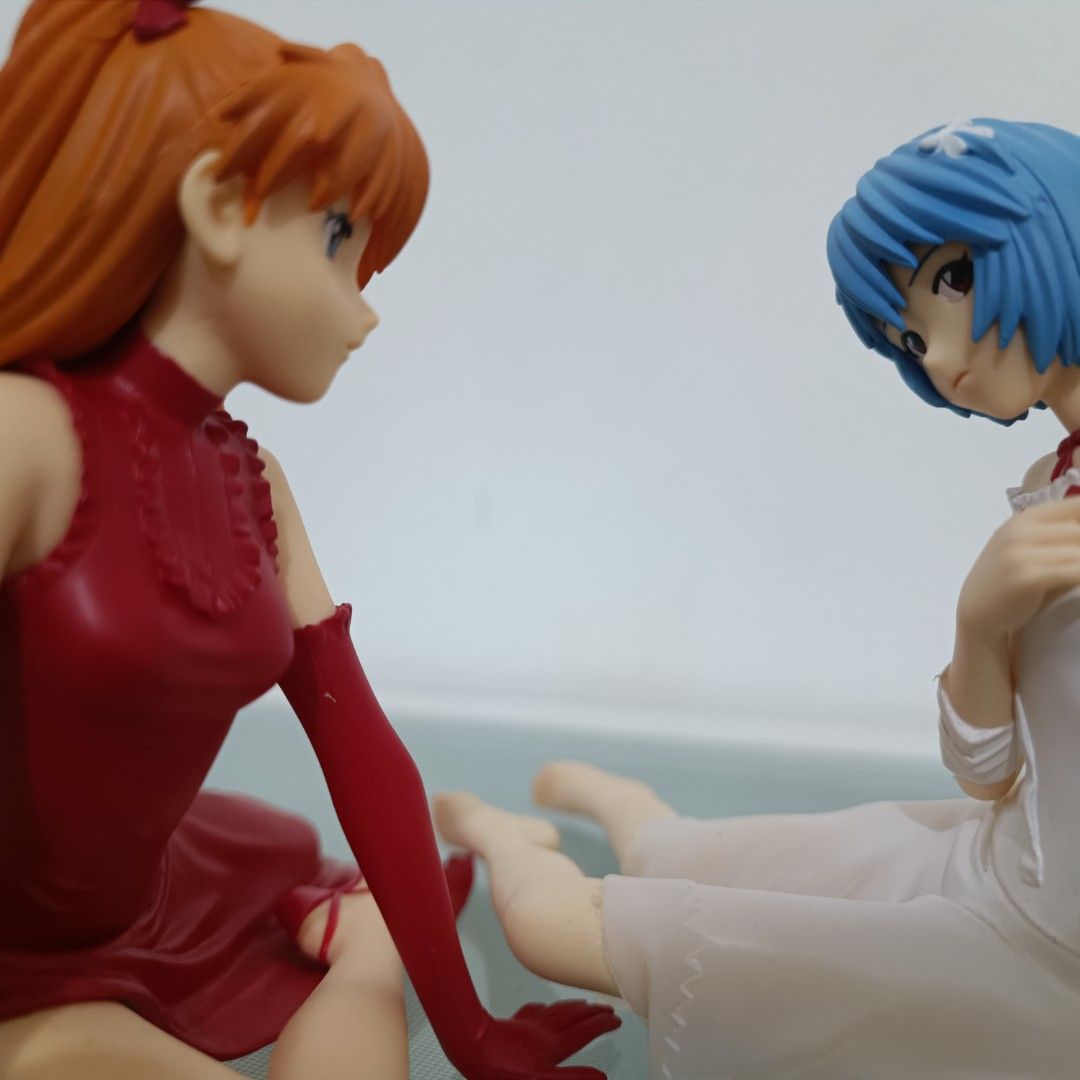 Evangelion Rei Ayanami Asuka Langley (Category: Figurines & Statues) located in Magalang. Submitted by buykyjan (Listing ID 1297242617, Image 2). Description: Set only Hard to find Loose condition as is. Can send pics makinis walang paint transfer Authentic.
