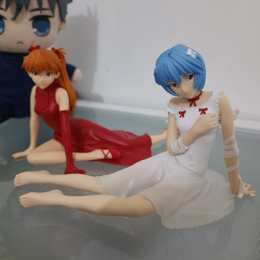 Evangelion Rei Ayanami Asuka Langley (Category: Figurines & Statues) located in Magalang. Submitted by buykyjan (Listing ID 1297242617, Image 1). Description: Set only Hard to find Loose condition as is. Can send pics makinis walang paint transfer Authentic.