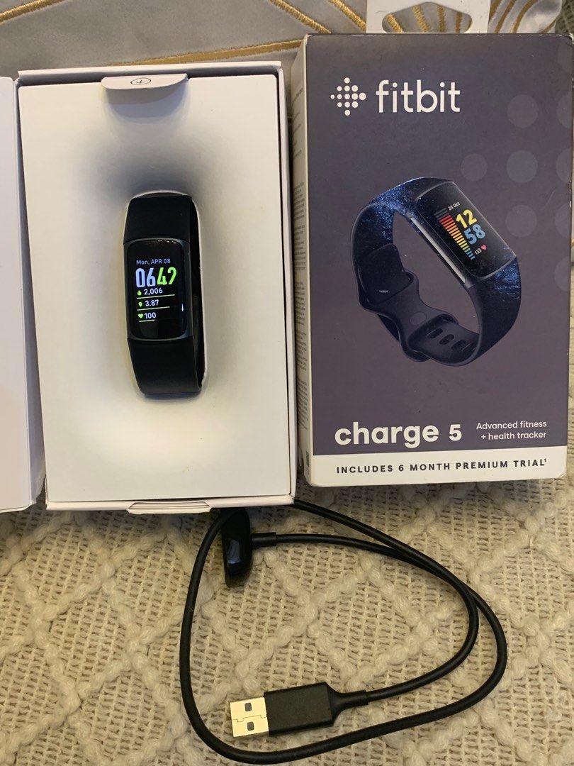 Fitbit Charge 5 (Category: Wearables & Smart Watches) located in Tuguegarao City. Submitted by declutter_everything (Listing ID 1297326209, Image 1). Description: Selling my Original Fitbit. Seldomly used just stored in my closet for awhile now. Comes complete with box & charger. Perfectly working and well taken care of. Bought for 12k+. Slightly Negotiable. .