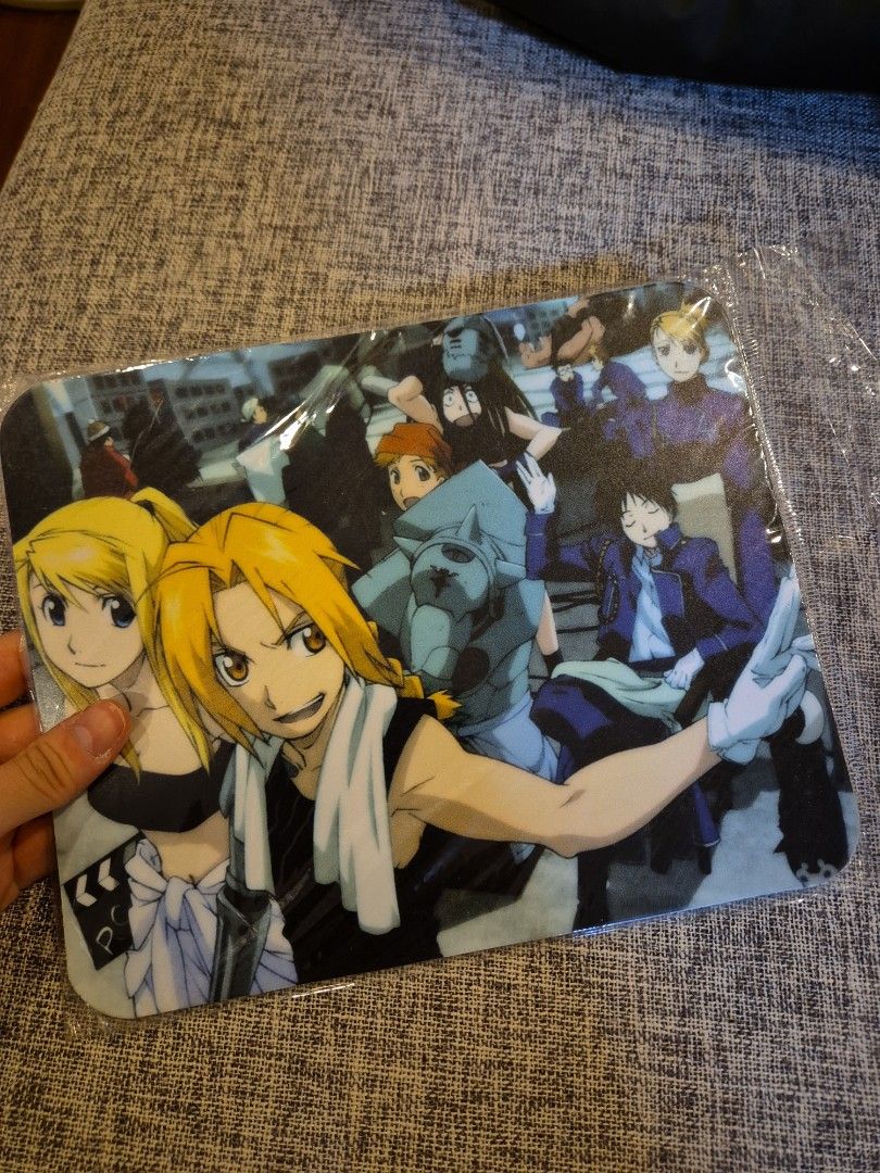 FMA fullmetal alchemist mouse pad (Category: Mouse & Mousepads) located in Quezon City. Submitted by ann13angel (Listing ID 1297339148, Image 1). Description: mousepad for P20 not the greatest print out for a mousepad but it gets the job done ⚠️if offer is accepted, cancellation is not allowed so feel free to ask questions.