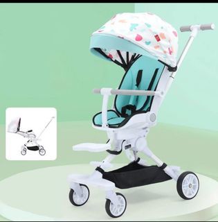 Foldable Baby Stroller 360 Rotating